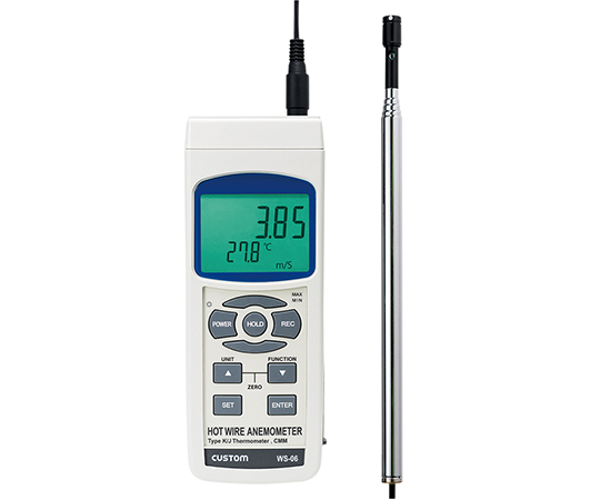 4294967295,デジタル風速計 WS-06,物理・物性測定器,温度・湿度管理機器,温度計・湿度計,2.計測・測定・検査,F.自然環境測定機器