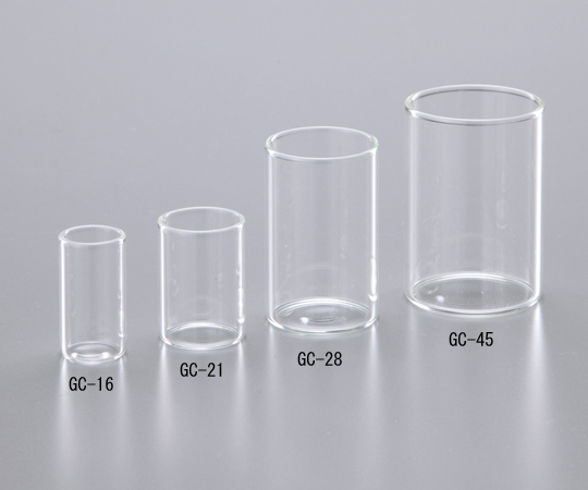 0,ガラスカップ　GC-45　φ41.3mm　50本入 1006-07,汎用器具・消耗品,小型容器（樹脂硝子）,小型ガラス容器,6.容器・コンテナー,C.ガラス製容器
