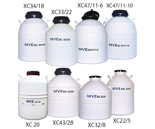 0,液体窒素保存容器 XCシリーズ XC34/18 MVE-10743027,実験室設備,コンテナー保温容器,コンテナ・保温容器関連品,4.ライフサイエンス・分析,C.保温・凍結保存容器