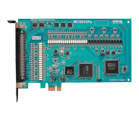 モーションコントロールボード（PCI Expressバスタイプ） MC8043Pe,物理・物性測定器,タイマー・電気器具,電気器具,11.開発・試作支援,B.駆動・モーション機器,,,,,,,,