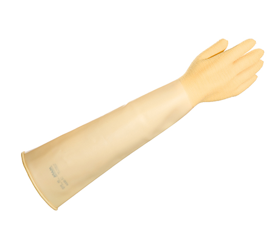 4294967295,耐薬品天然ゴム手袋（厚手タイプ） 600mm Alto285-9,汎用器具・消耗品,保護・手袋・ウエア２,特殊手袋Ⅰ（耐薬品）,9.安全保護用品,C.手袋