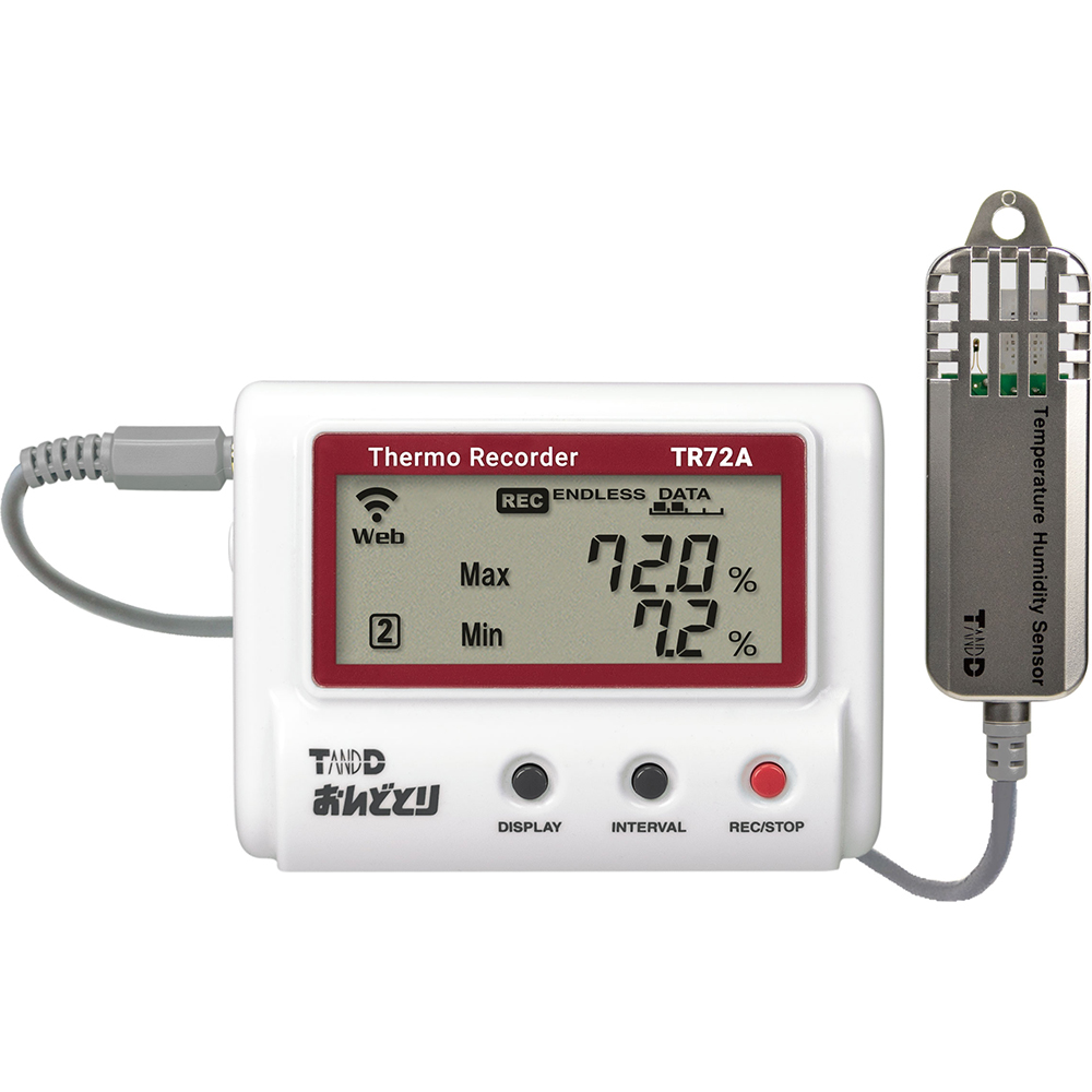 4294967295,ｸﾗｳﾄﾞ対応 USB接続温度湿度ﾃﾞｰﾀﾛｶﾞｰ TR72A-S,分析・特殊機器,公害・環境機器,環境測定器（検知管・ガスモニター）,2.計測・測定・検査,C.データロガー・記録計