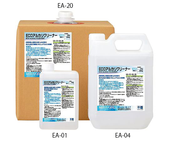 0,アルカリ性洗浄剤 ECOアルカリクリーナー 20kg EA-20,分析・特殊機器,滅菌、消毒、衛生機器・用品,滅菌、消毒、衛生関連用品,8.洗浄・滅菌・清掃,B.洗浄・消毒剤