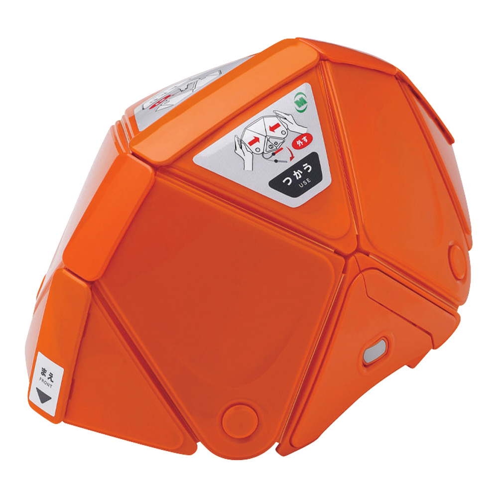 4294967295,折りたたみ防災ヘルメット フラットメット2 オレンジ ＴＳＣ－１０Ｎ－Ｆｌａｔｍｅｔ２－ＯＲ,汎用器具・消耗品,安全保護用品　１,メガネ、保護面、ヘルメット、防音用品,9.安全保護用品,D.ウェア類
