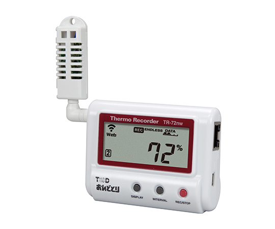 4294967295,温湿度記録計 おんどとり（有線LAN） TR-72nw,物理・物性測定器,温度・湿度管理機器,記録計,2.計測・測定・検査,C.データロガー・記録計