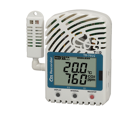 4294967295,CO2濃度・温度・湿度データロガー TR-76Ui,物理・物性測定器,温度・湿度管理機器,記録計,2.計測・測定・検査,C.データロガー・記録計