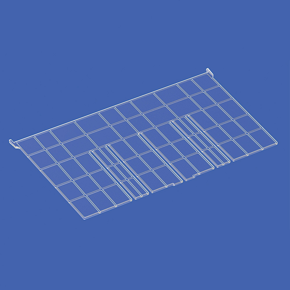 サンボックス #22-5中仕切 L 透明／透明 80415900TM