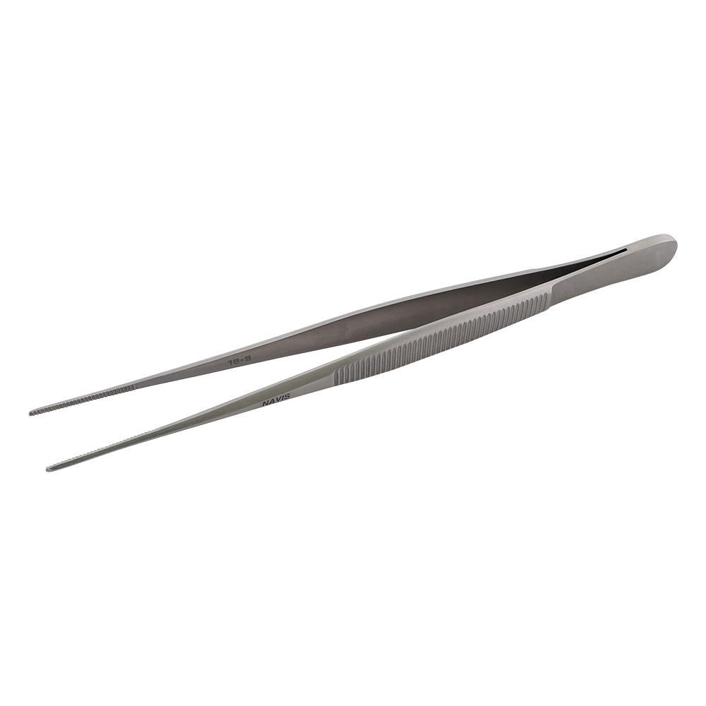 歯科用・先細ピンセット 無鈎 180mm NT-4