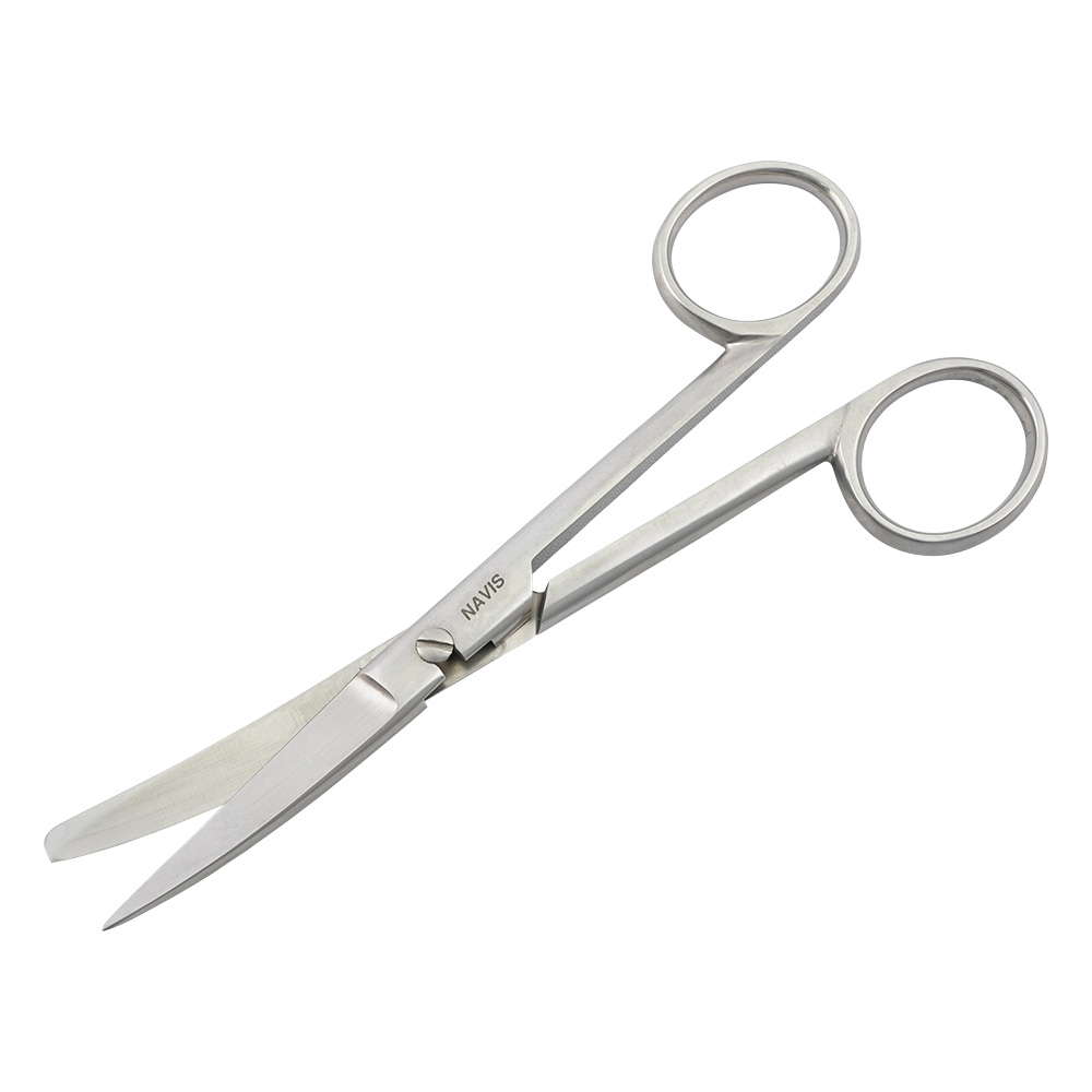 外科剪刀（ハズシ） 片鋭片鈍反 140mm SSC-2