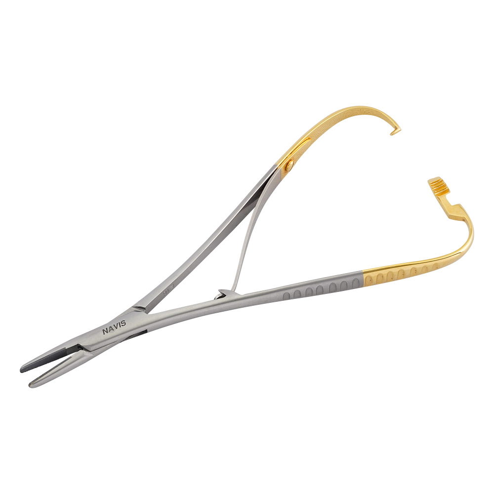 持針器（ダイヤチップ付）マチュー持針器 145mm MNH-D1