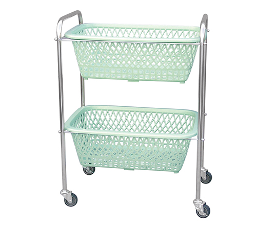 脱衣カゴ 2段用 キャスター付 500×340×670 mm