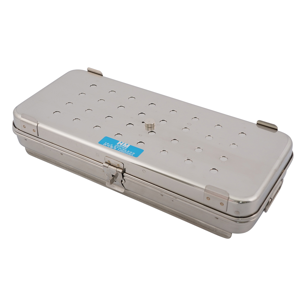 卓上オートクレーブ用角カスト（フタ・底開閉式） 310×130×40mm CL