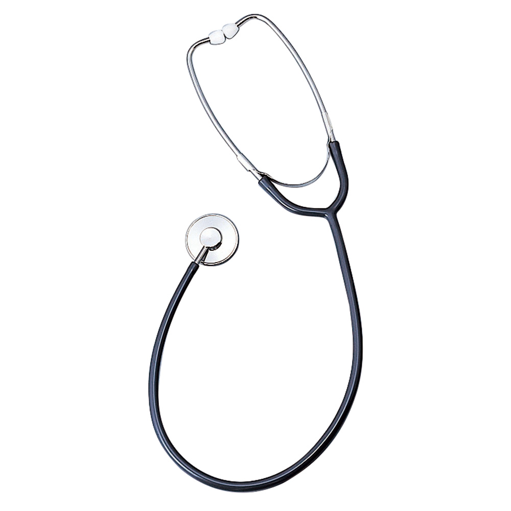 聴診器 外バネ式 ダブル グレー 0120B075