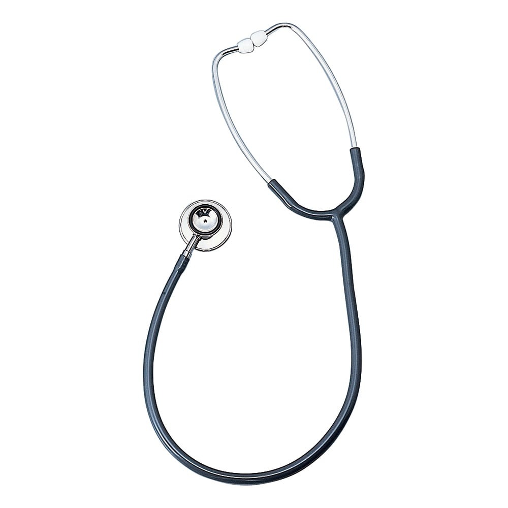 聴診器 内バネ式 ダブル グレー 0120B115