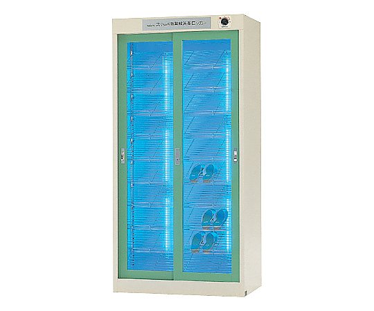 ナビスリッパ殺菌灯付ロッカー 引違い戸 880×515×1790mm HLH-G