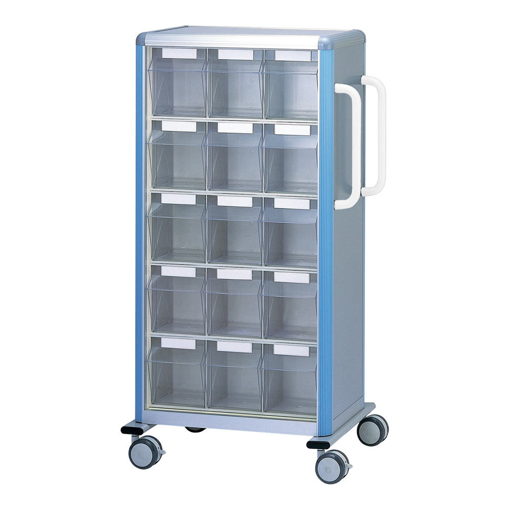 与薬車 ブルー（ボックス30個） 787×500×1438mm ST-30B