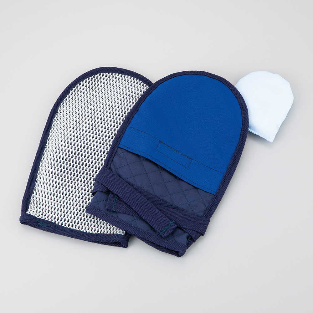 抜管防止手袋 小ブルー３