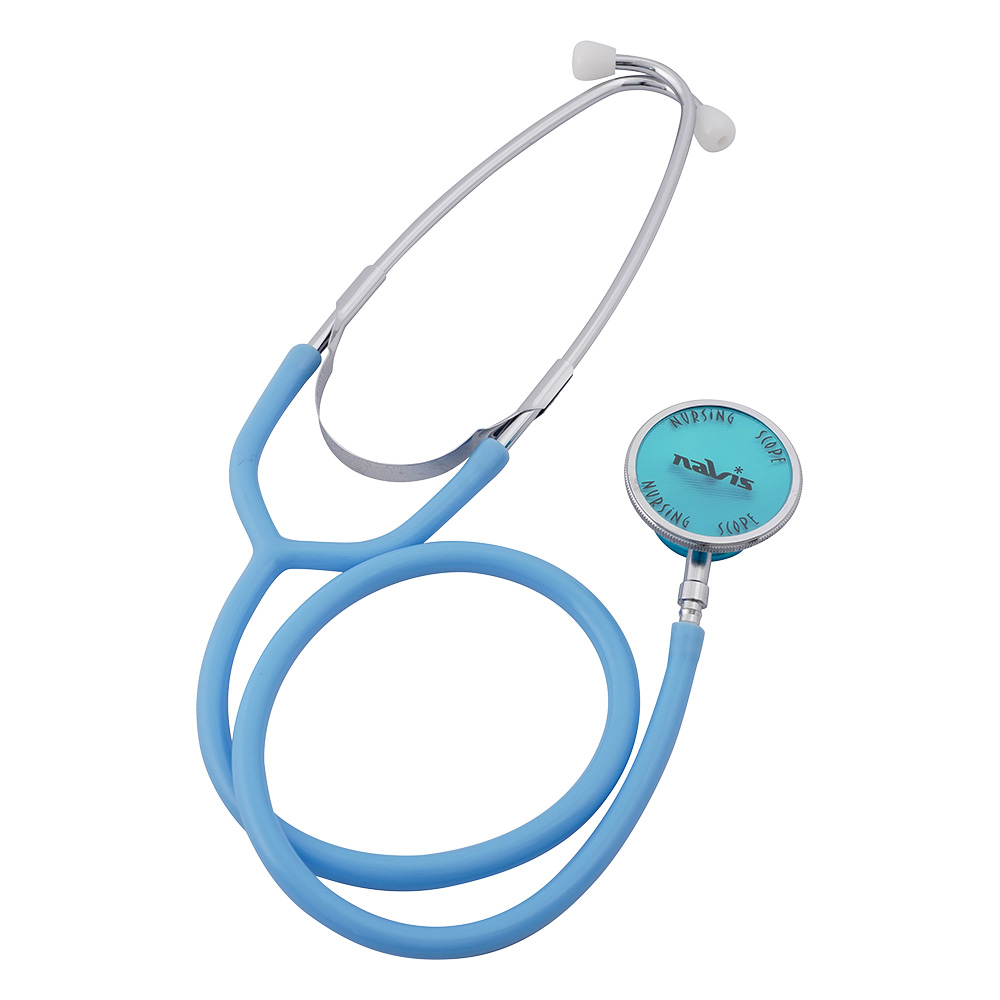 ナーシングスコープ No.120 （外バネ式 ダブル） スカイブルー 0120B078
