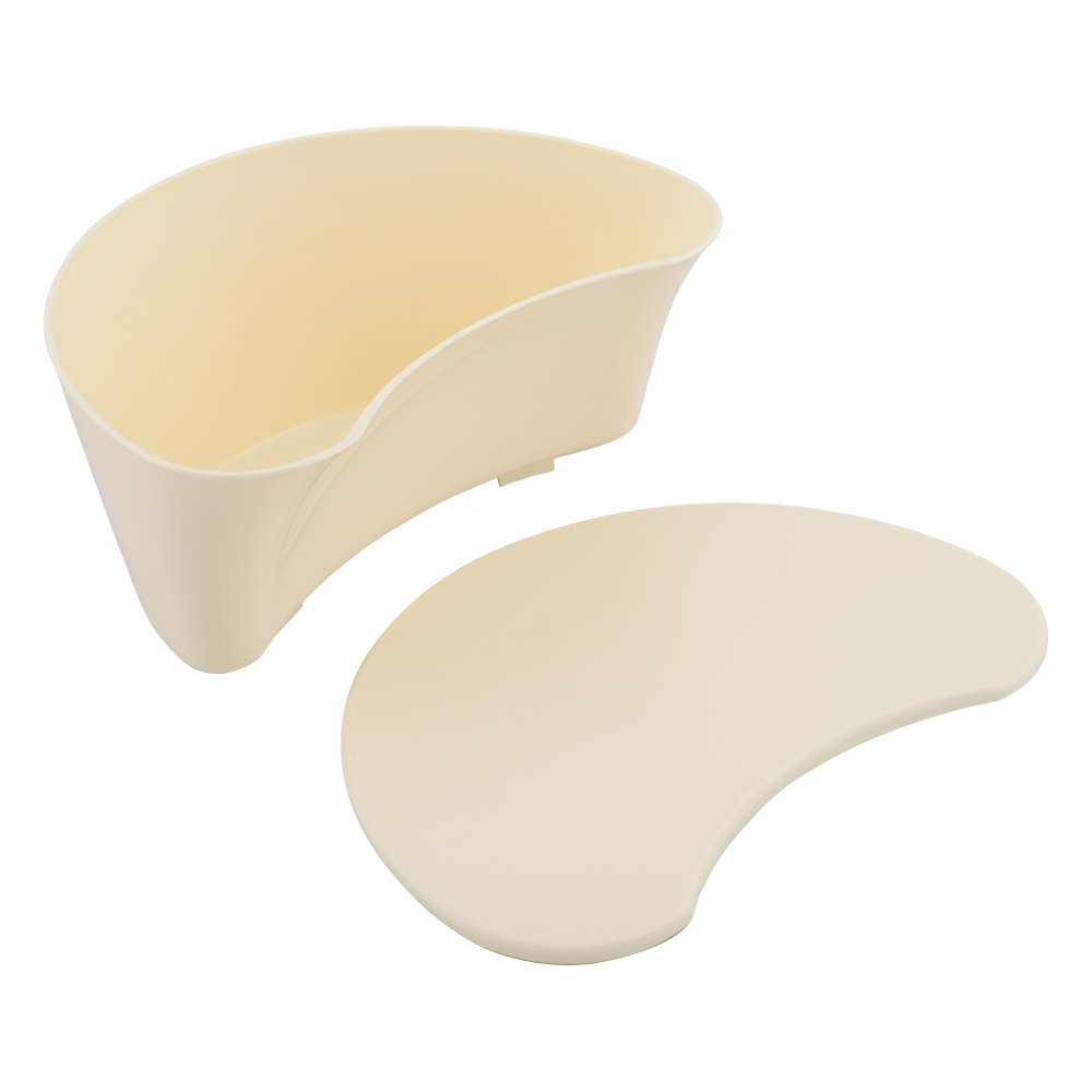 ナビキャッチ（フタ付き） クリーム 1箱（5個入） CA-C