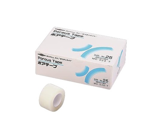 ミリオン ポアテープ （25mm×9m） 1箱（12巻入） MD-025-T