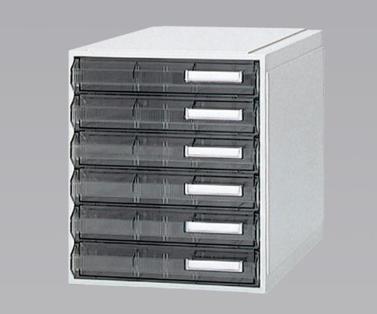 カセッター B4タイプ（引出6段）クリアー HB4-004