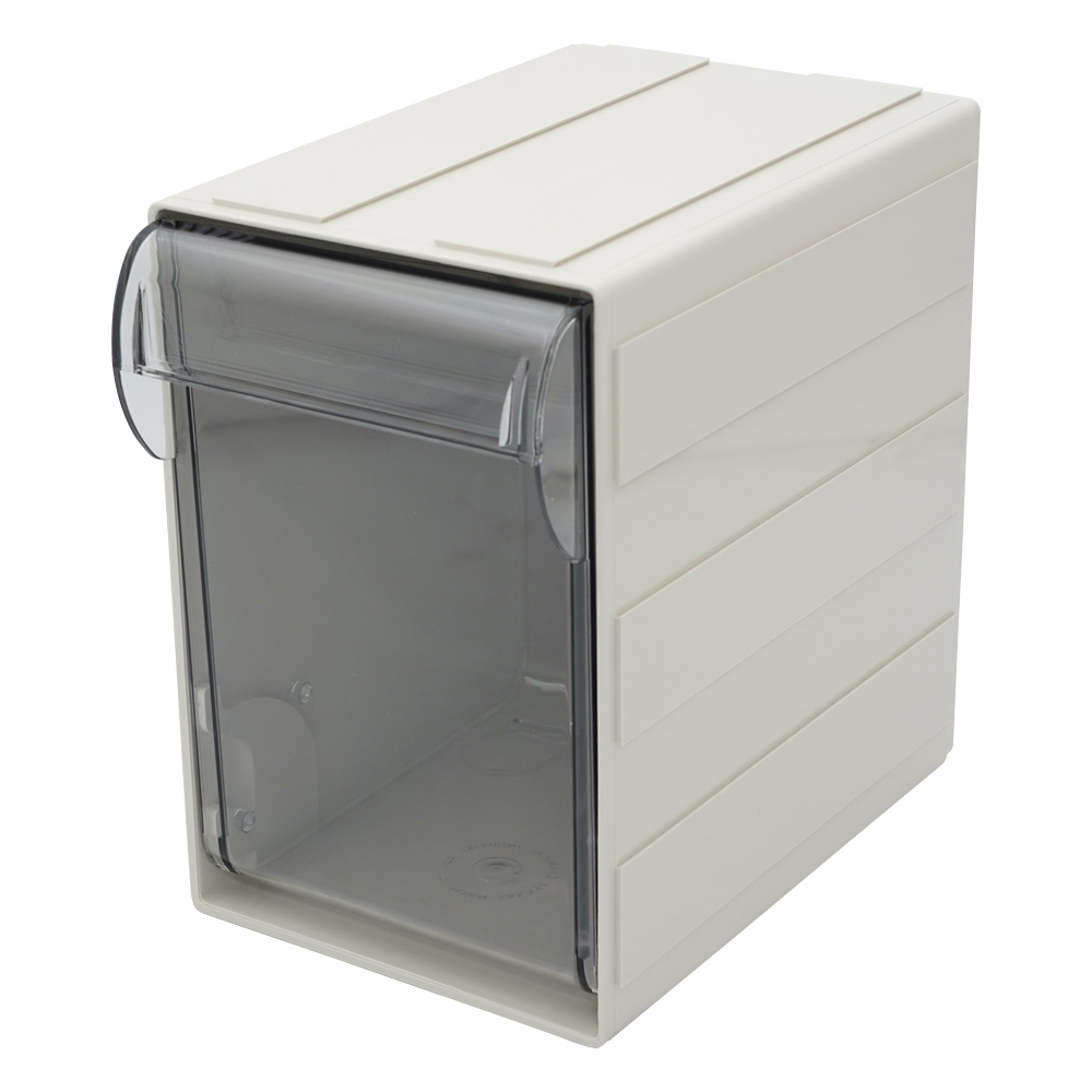 カセッター（チップケース） A5サイズ以下（W125×D192×H186mm）前傾1段 クリアー HA5-N41