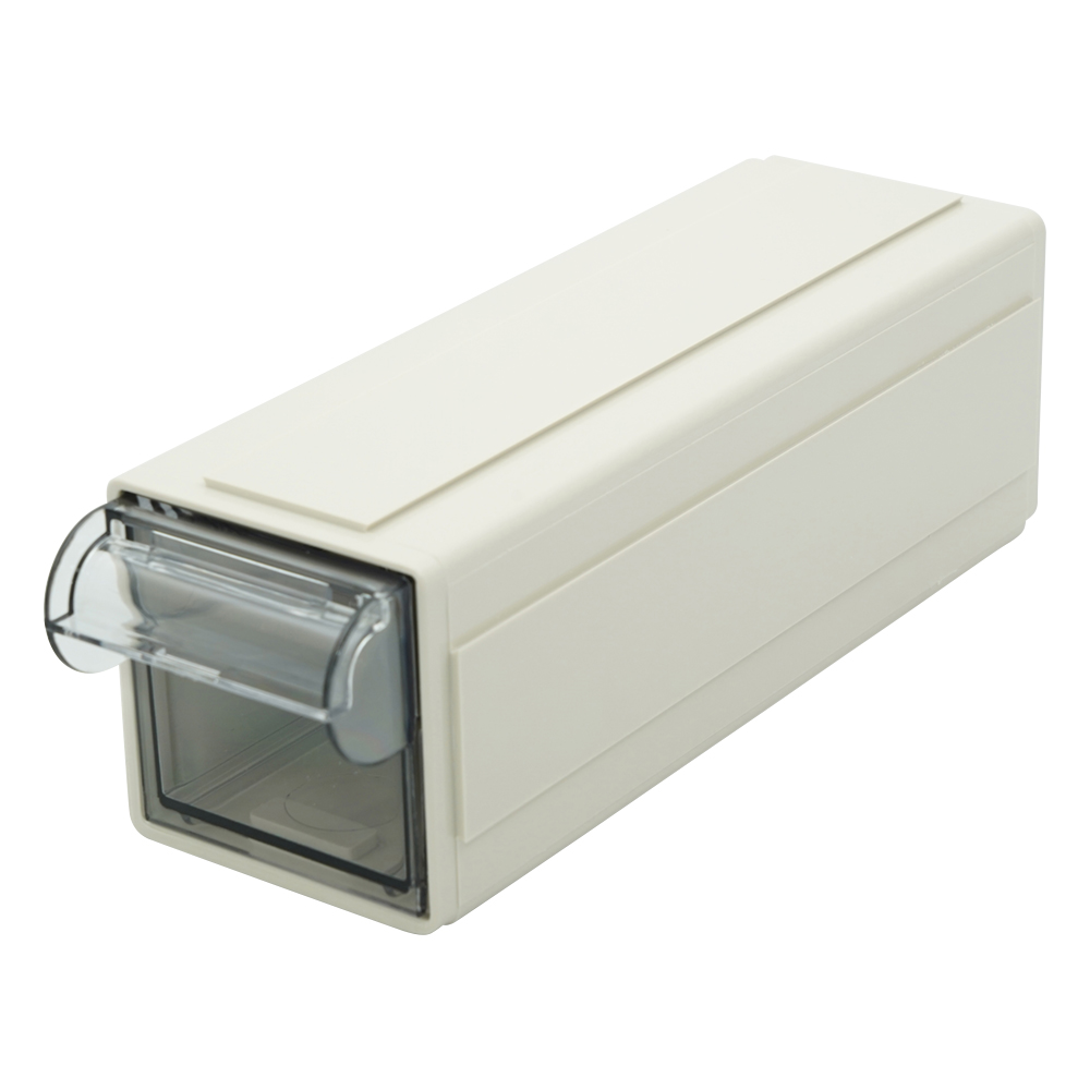 カセッター A5サイズ以下（W63×D192×H63mm）引出1段 クリアー HA5-011