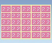 X線フィルム袋用 カラーナンバーラベル 1袋（10片×10枚入） CNL-S2