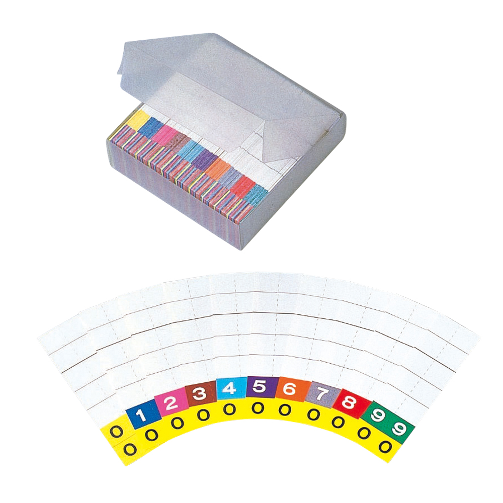 カラーIDナンバーカード 500枚入 IDC-S7