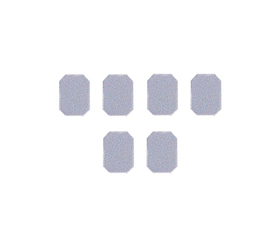 マグネットマーク（文字なし） ミステッドグレー 6個入 JC型