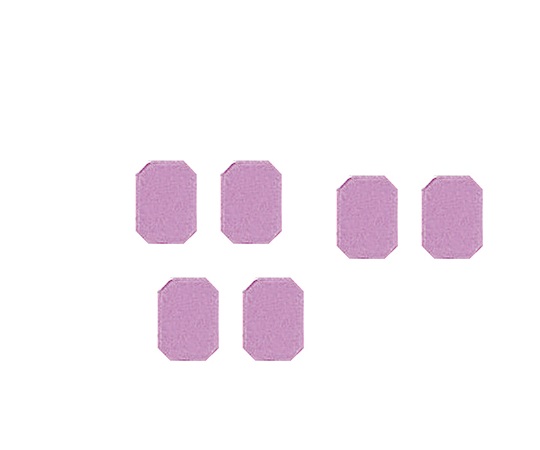 マグネットマーク（文字なし） ライラック 6個入 JC型