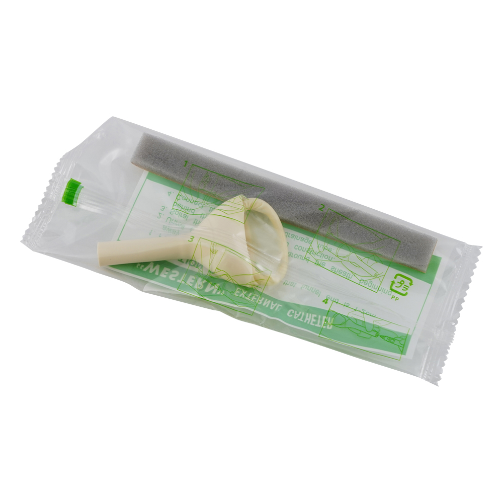 男性用採尿具 ウエスタンシース M 　1ケース（12個×5箱入）