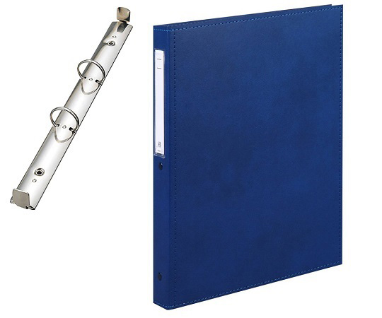 カルテブック A4・2穴・スタンダード ブルー CY4-2L-1