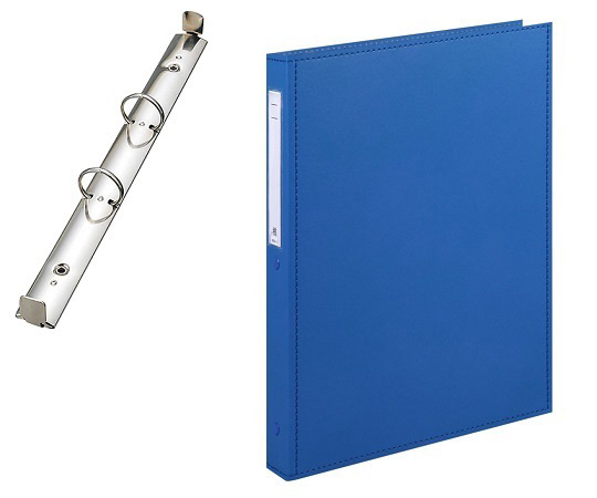 カルテブック A4・2穴・スタンダード ライトブルー CY4-2L-2