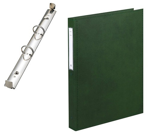 カルテブック A4・2穴・スタンダード グリーン CY4-2L-3