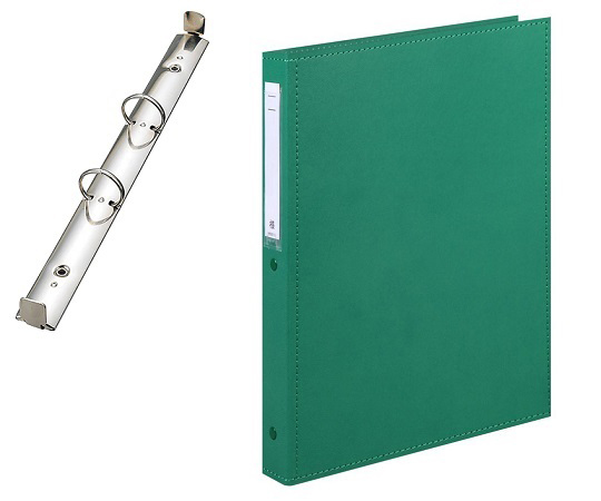 カルテブック A4・2穴・スタンダード ライトグリーン CY4-2L-4