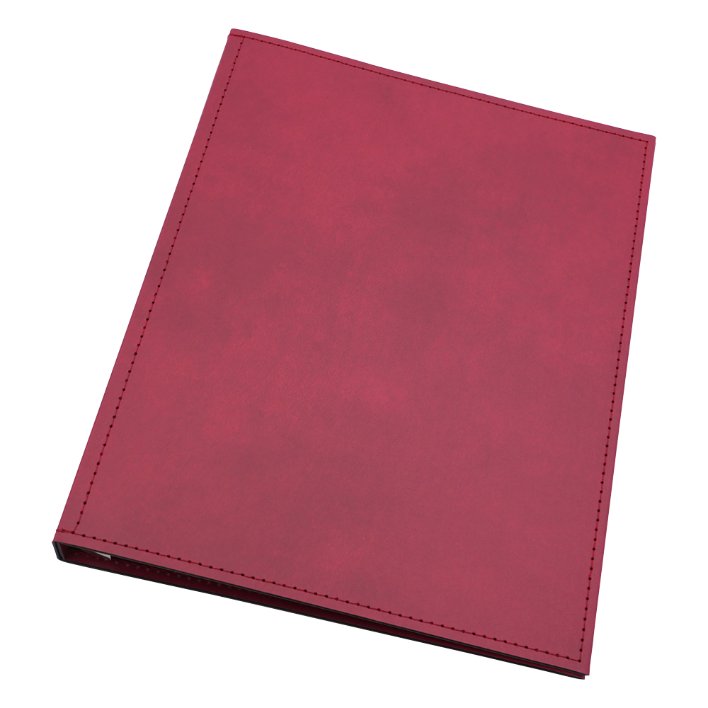 カルテブック A4・4穴・スタンダード レッド CY4-4L-5