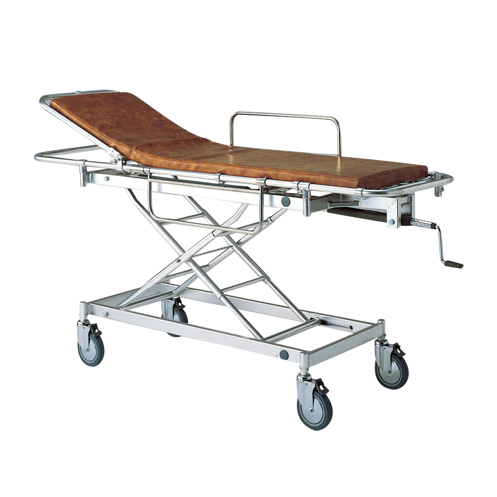 軽量ストレッチャーダブルロック式背上げ式　AL-UD-2