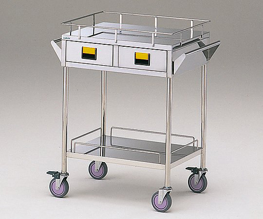 カラフルカート K2S-Y 2段-黄 600×450×855mm