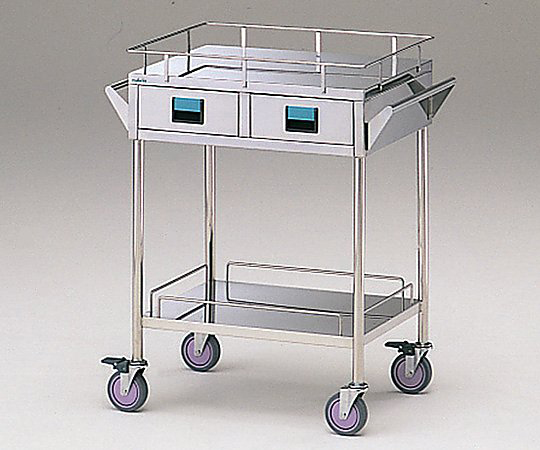 カラフルカート K2W-B 2段-青 750×450×855mm