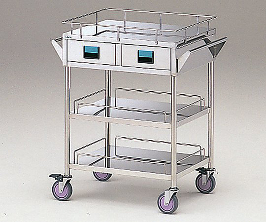 カラフルカート K3W-B 3段-青 750×450×855mm