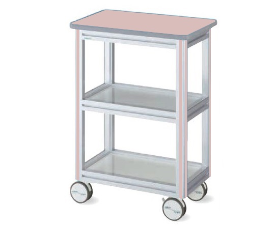 ヨーロピアンカートII 600×400×855mm ピンク ES-NP