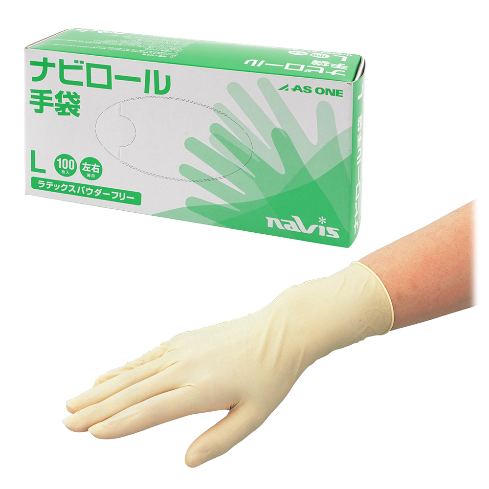 ナビロール手袋 L 100枚入り