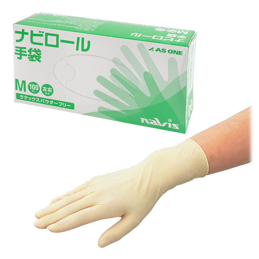 ナビロール手袋 M 100枚入り