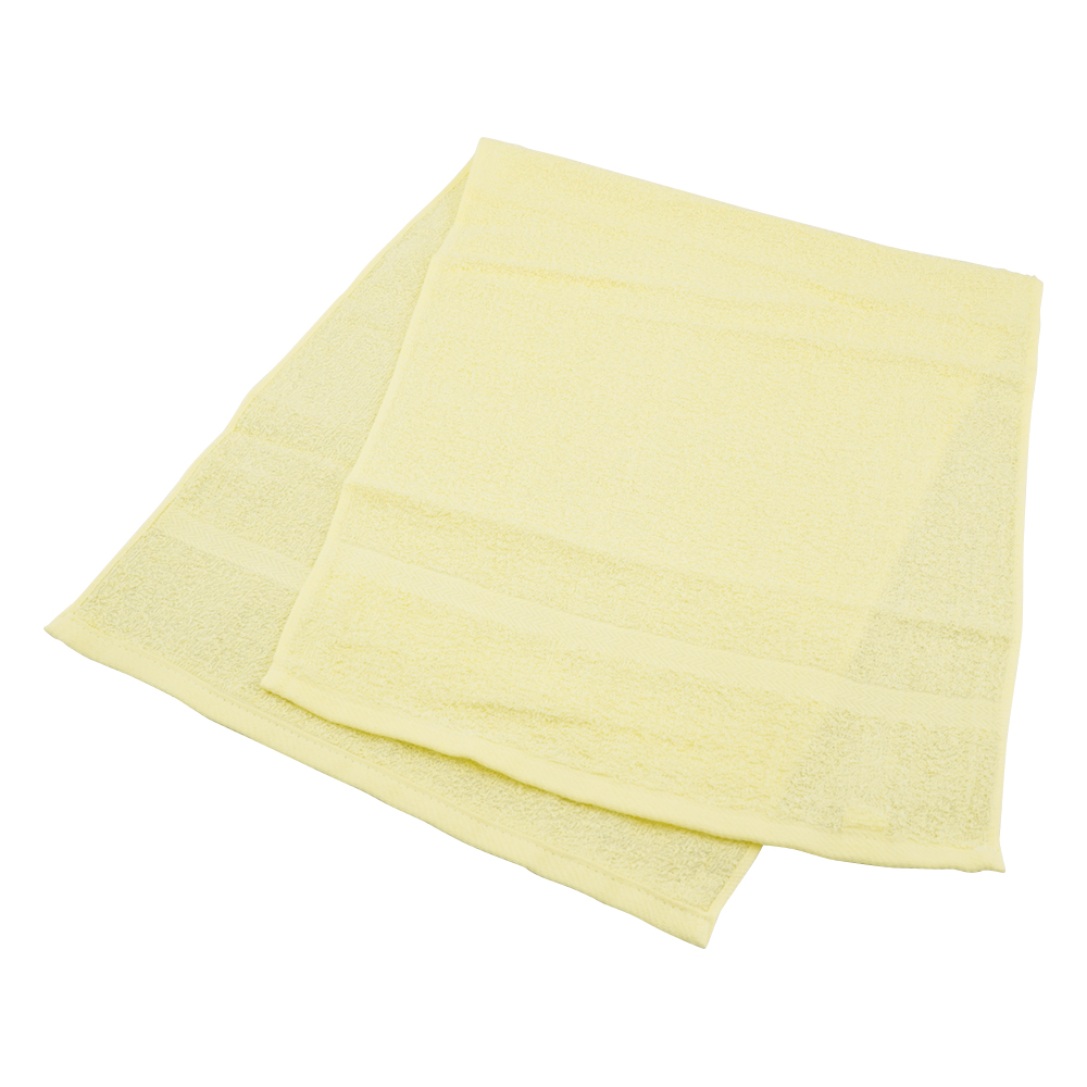 タオル （イエロー）1袋（12枚入） 1222027-Y