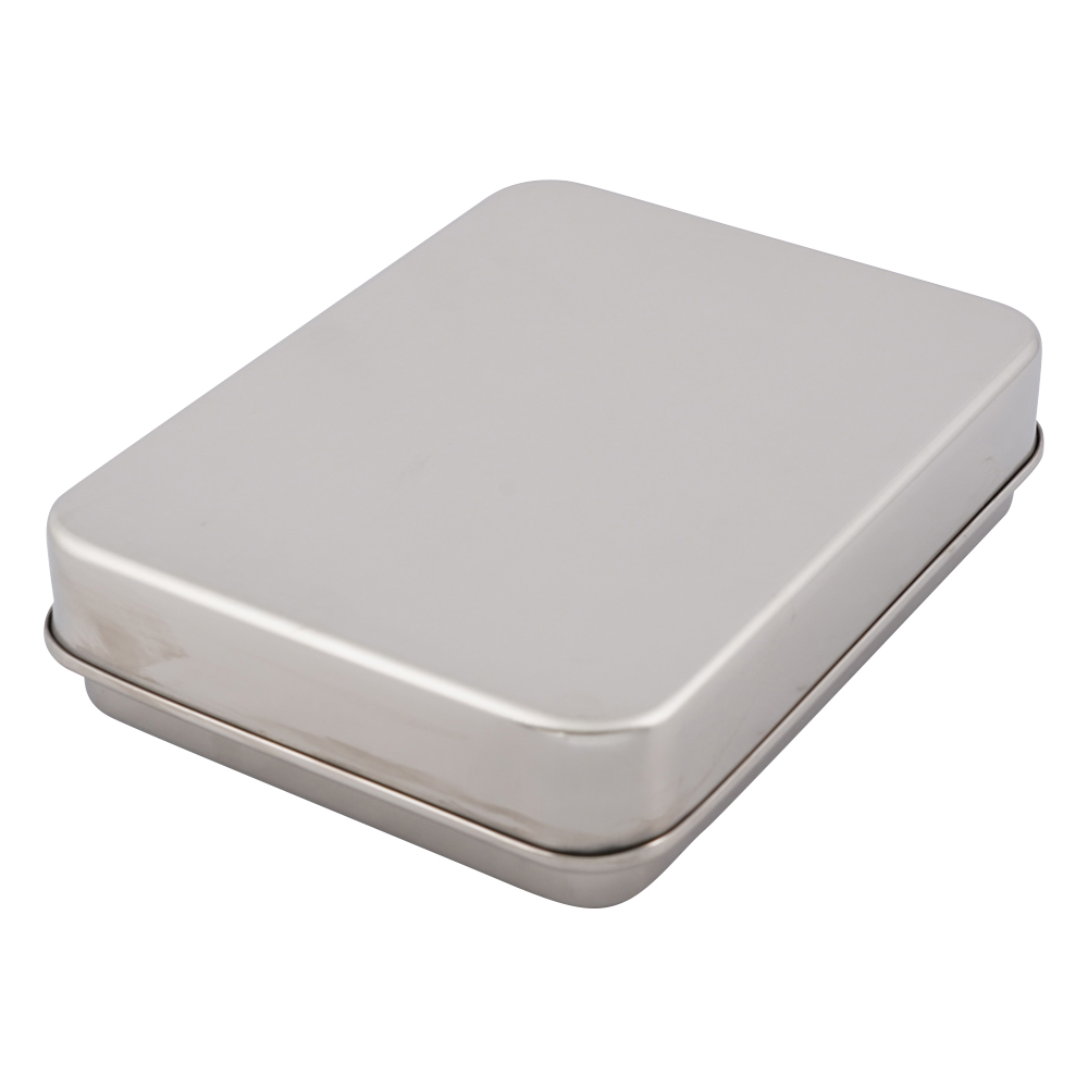 深型フタ付ステンレスバット 240×180×60mm 2号