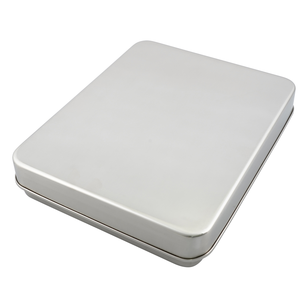 深型フタ付ステンレスバット 300×240×60mm 4号