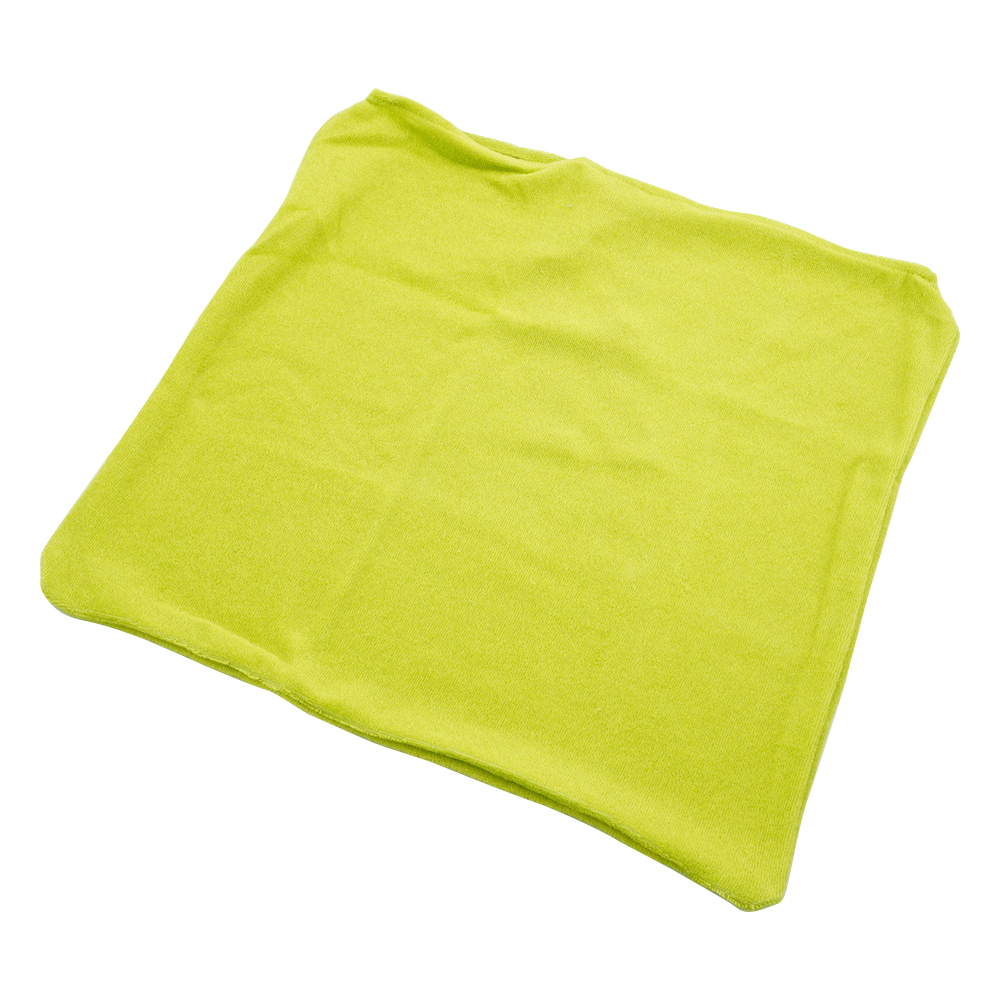 ビーズパッド 角座用パイルカバー（黄緑）