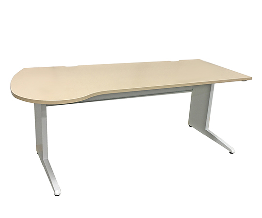 ドクターデスク 右用・小 1600×800×720mm JD-EDD167FR/R（AS1）