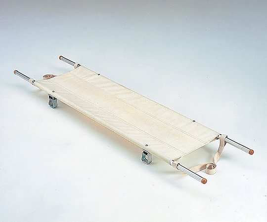 二ツ折担架 把手伸縮式 スチール製 MT-2TS